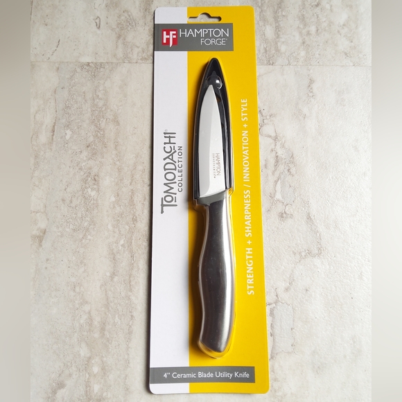 NEW Hampton Forge Tomodachi 4 inch Ceramic Utility Knife - Picture 1 of 4